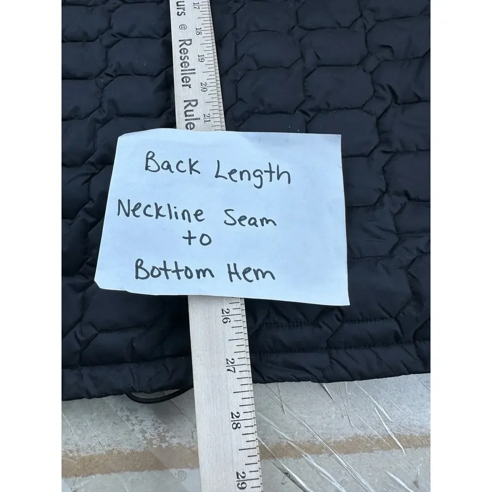 The North Face ThermoBall Jacket Men’s Size XL Black Insulated Quilted Full Zip